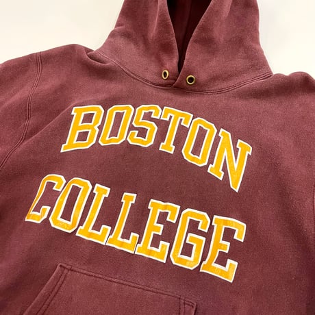 90's CHAMPION RW SWEAT PARKA "BOSTON COLLEGE" Lサイズ USA製
