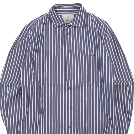 Vivienne Westwood MAN コットン ストライプ シャツ 46サイズ