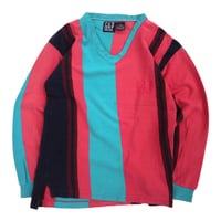 90's OLD GAP Multi Strip Tops Lサイズ