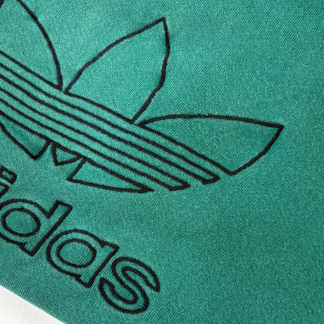 "Rare Color" 90's Adidas "Embroidery Trefoil" Sweat Parka Lサイズ USA製