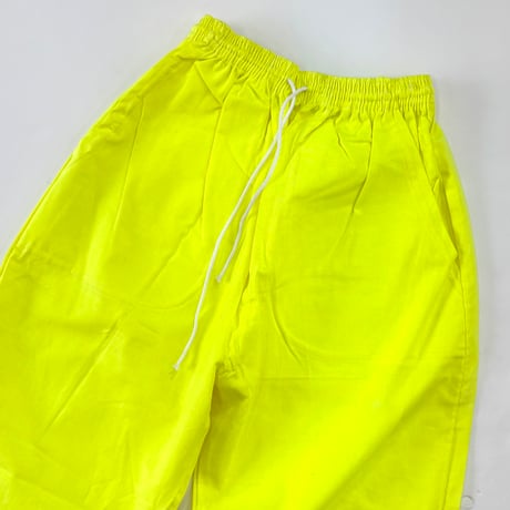 Deadstock Carlos "Neon Yellow" Easy Pants Sサイズ ITALY製