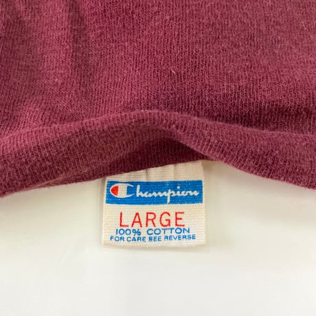 "Rare Print" 70's CHAMPION "Pictogram" Reversible Tee Lサイズ USA製