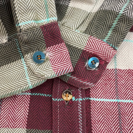 80's ST John's Bay × BIG MAC Check Flannel Shirt Lサイズ