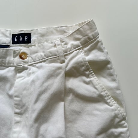 ～90’s OLD GAP "1tuck" Short Pants USA製 (fits W28)