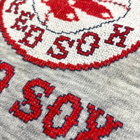 90's BW "Boston Red Sox" Embroidery Logo Sweat XLサイズ USA製