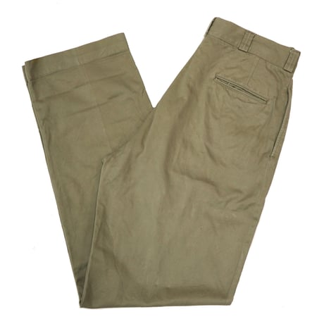60's US ARMY "Cotton" Trousers Chino Pants 33×34