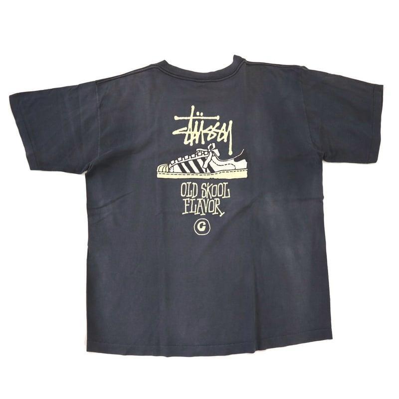 ビンテージ！old stussy USA製 80s 黒タグ tシャツ