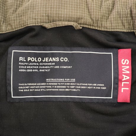 90's～ Polo Jeans "Rip Stop" Cotton Jacket Sサイズ