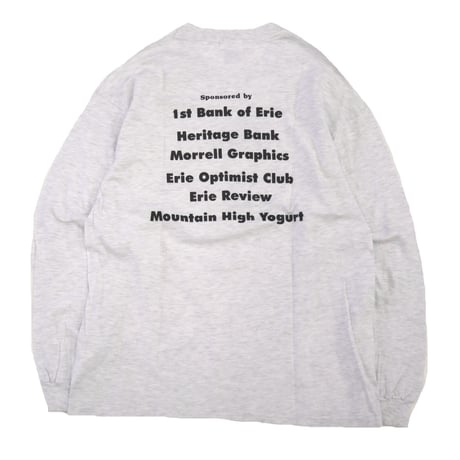 90's Hanes "Eerie Erie" "両面" LS Tシャツ Lサイズ