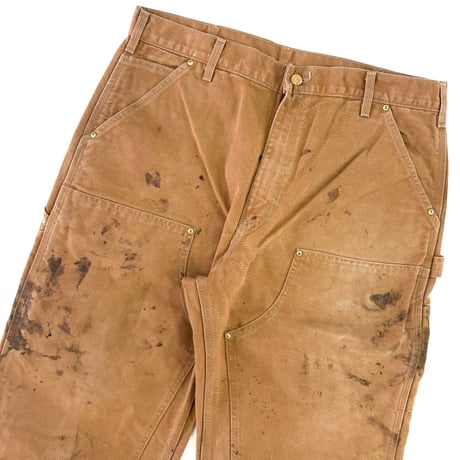 90's～00's Carhartt "Double Knee" Duck Painter Pants (fits W36)