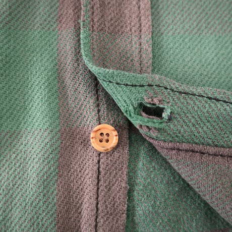 "Good Fade" 70's BIG MAC 単色タグ Check Flannel Shirt Mサイズ USA製