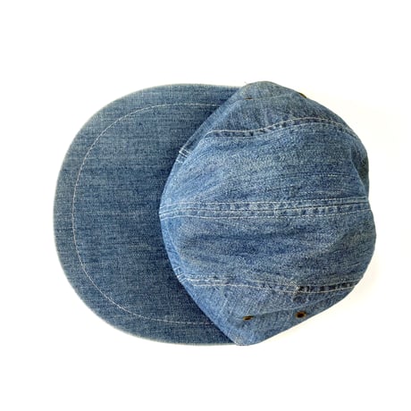 "Rare" 80's L.L. Bean Long Bill Denim Cap M USA製