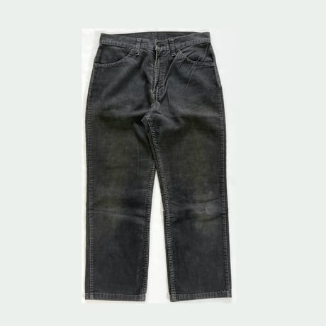 90's Levi's 519 "1557 Charcoal" Corduroy Pants W31 USA製