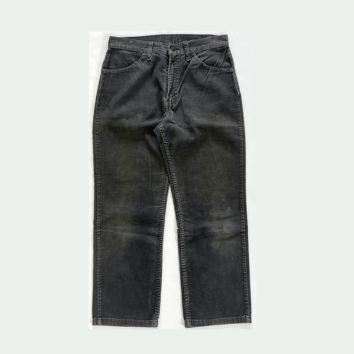 リーバイス 519 - 1557 チャコールグレー コーデュロイパンツ 90's Levi's 519 