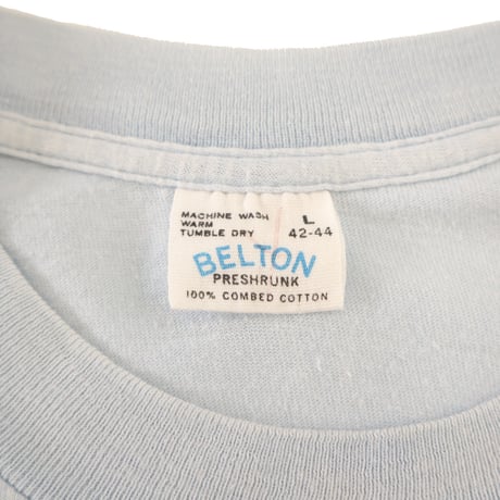 70's～80's BELTON Town＆Country 両面 両袖 Tシャツ Lサイズ USA製