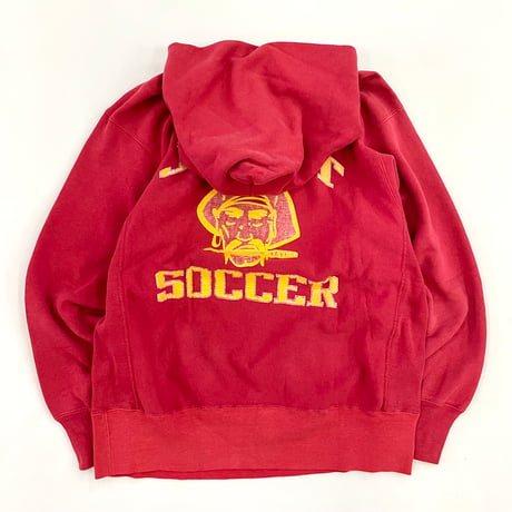 80's CHAMPION RW SWEAT PARKA "Pirates" "両面" "3段" Lサイズ USA製