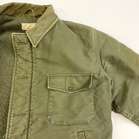 60's US NAVY "初期" A-2 Deck Jacket Lサイズ
