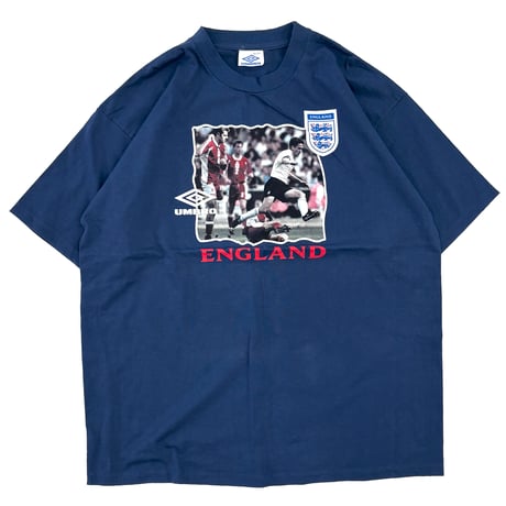 "Good Condition" 90's UMBRO "England" Tシャツ XLサイズ CANADA製