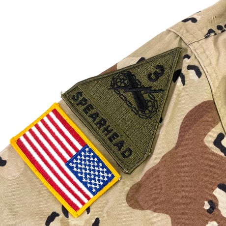 90's US ARMY "Choco Chip" BDU Jacket Medium Regular