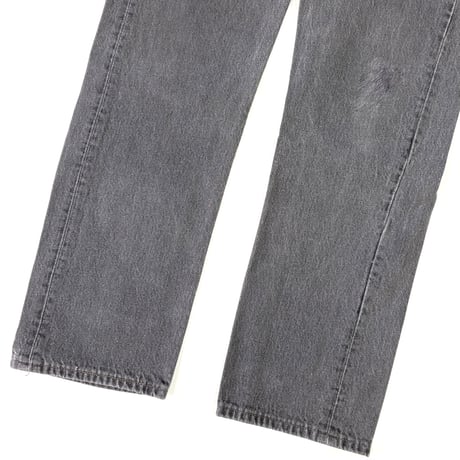 90's Levi's 501 "先染め" Black Denim Pants W34 USA製