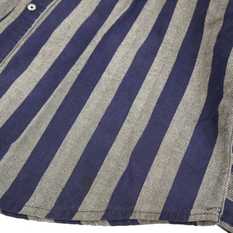80's～ ST John's Bay "Stripe" Flannel Shirt XLサイズ USA製