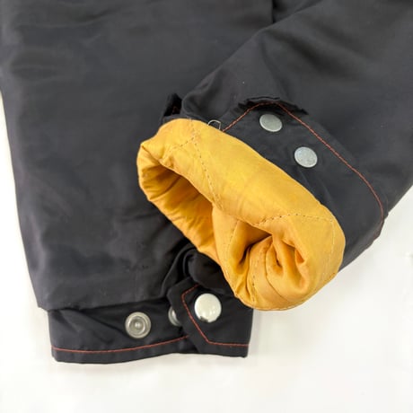 60's～ Swingster "Black" "Blanket×Quilting Lined" Nylon Jacket Mサイズ USA製