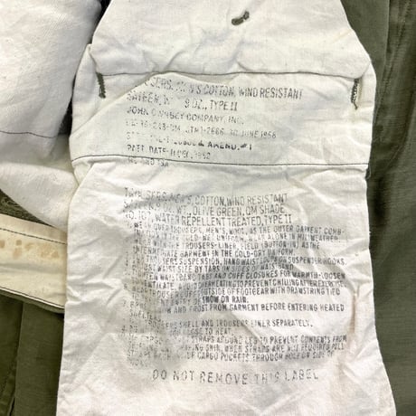 50's US ARMY M-51 Field Pants Medium Regular