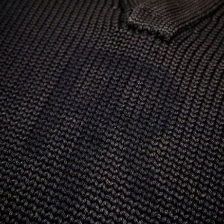 "Rare Color" 40's Wool Lettered Sweater