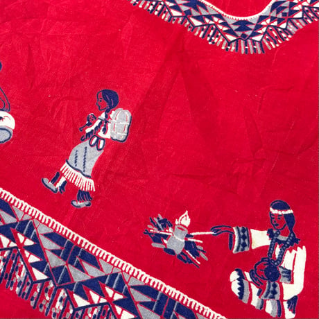 60's～ "Indian/Cross" RN14193 All Cotton Bandana (sold separately)