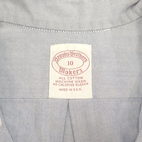 80's～90's Brooks Brothers BD Oxford Shirt 10サイズ USA製