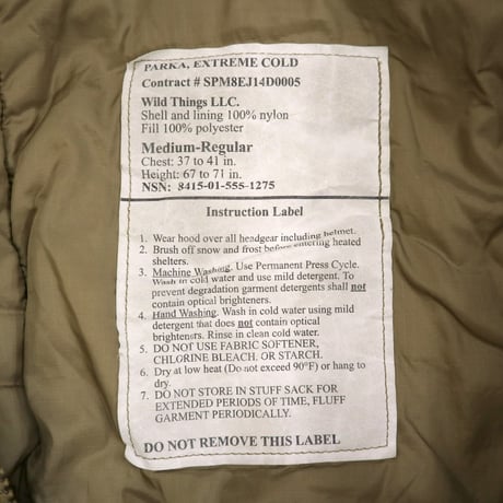 Wild Things Level7 PrimaLoft Jacket "USMC" "Happy Suit" Coyote MEDIUM REGULAR