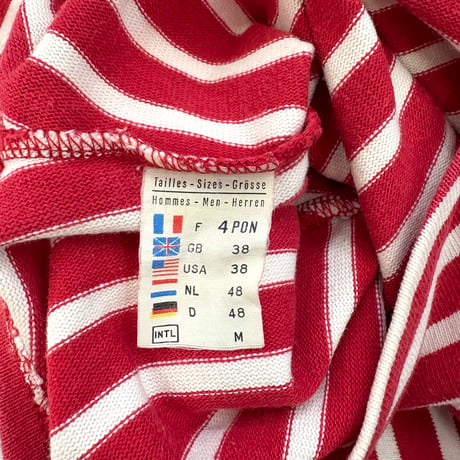 Saint James "Ouessant" Border Shirt Mサイズ FRANCE製