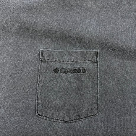 "Black Fade" 80's～90's Columbia Pocket Tee XLサイズ USA製
