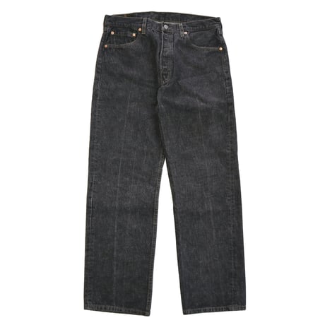 90's Levi's 501 "先染め" Black Denim Pants W34 USA製