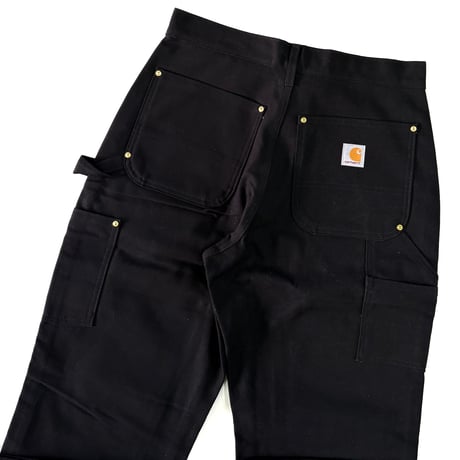 Deadstock 00's Carhartt "Black" "Double Knee" Duck Painter Pants W31 USA製