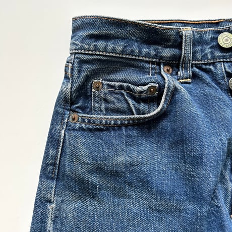 60's Levi's 501 "Big E" Denim Short Pants (fits W26)