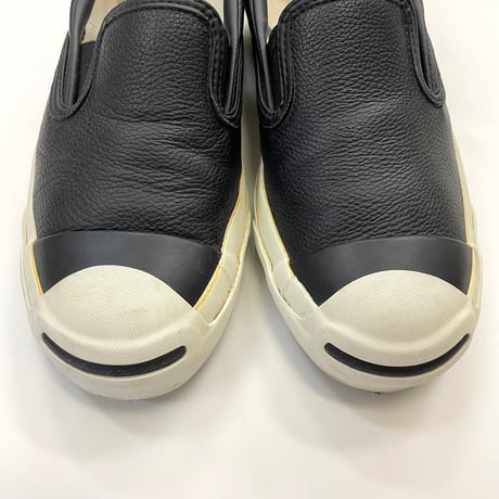 Converse×BIOTOP Leather Jack Purcell SLIP ON US8.5(27cm)