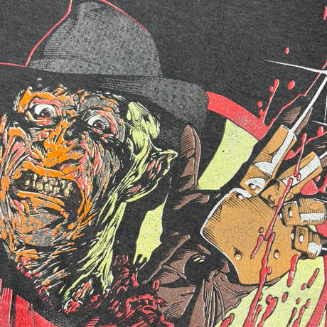 80's unknown "A Nightmare on Elm Street4" "両面" Tシャツ