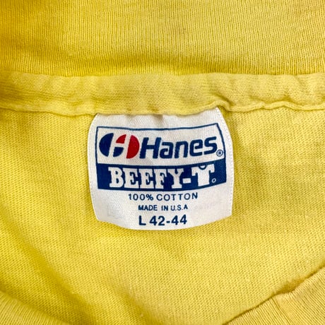 80's～ Hanes "PAC MAN" "日本" Tシャツ Lサイズ USA製