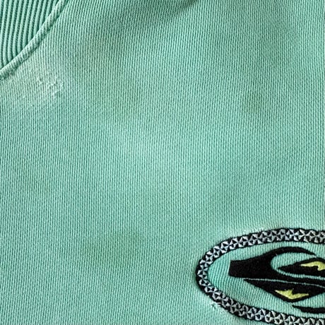 "Good Color" 00's Quiksilver "Embroidery Icon" Sweat XLサイズ