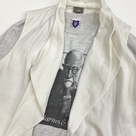 j.jill No Sleeve Linen Jacket