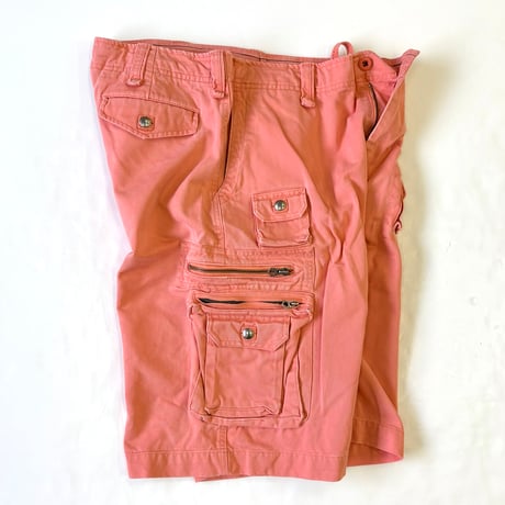 "Rare Color" 90's～ Polo Ralph Lauren "Multi Pocket" Cargo Short Pants W34