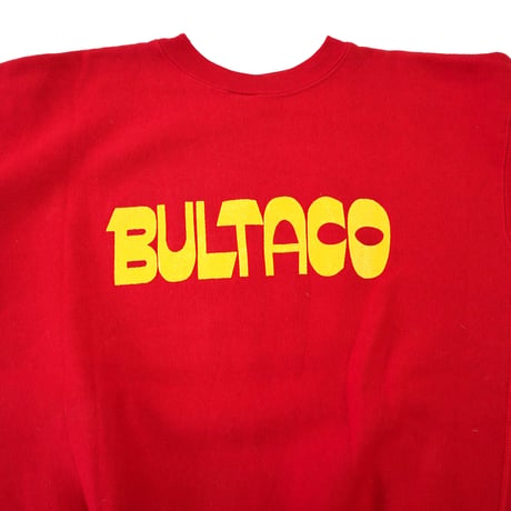 Deadstock～NOS 70's CHAMPION RW SWEAT "BULTACO" "両面" XLサイズ