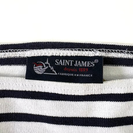"Good Condition" Saint James "Ouessant" Border Shirt MLサイズ FRANCE製