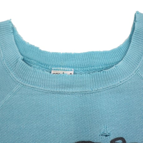 ～70's SPRUCE CHARLIE BROWN 両面 染み込み プリント スウェット Lサイズ