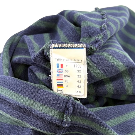 Saint James "Ouessant" Border Shirt XSサイズ FRANCE製