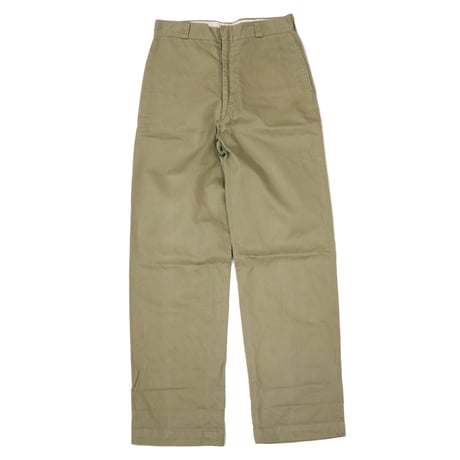 60's US ARMY "Cotton" Trousers Chino Pants 33×34