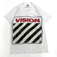 80's Vision "Shadow Logo" "両面" Tシャツ Sサイズ USA製