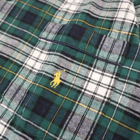 00's Polo Ralph Lauren "Set Up" Pajama Shirt Pants Mサイズ