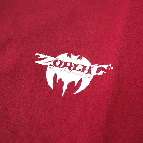 90's Hanes ZORLAC PUSHEAD "シュランケンヘッド" 両面 プリント LS Tシャツ Lサイズ